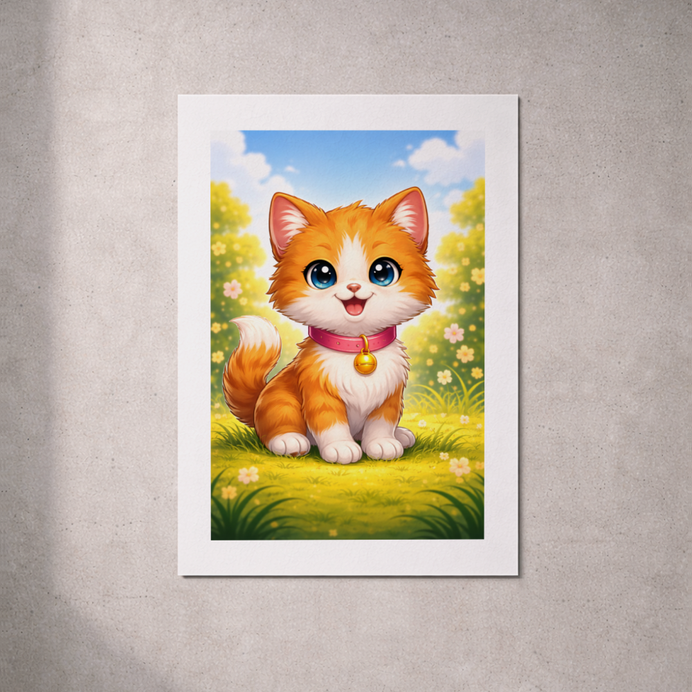 cat Lustre Art Print