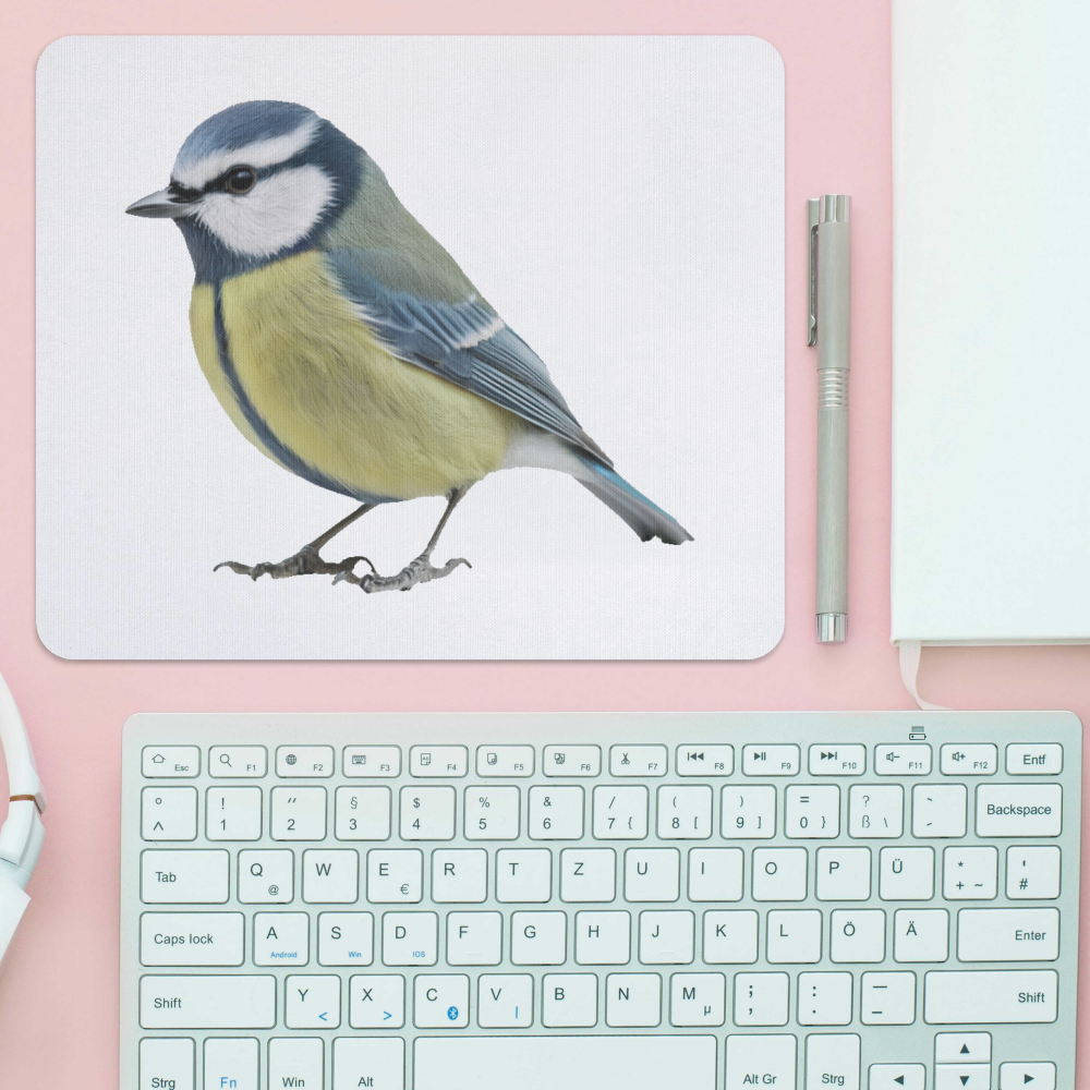 Blue tits Mouse Mat