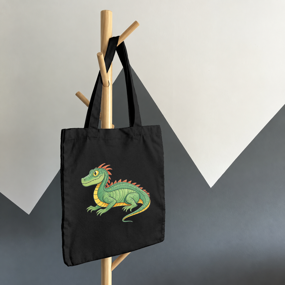 Miggins Eater Long Handle Cotton Tote Bag