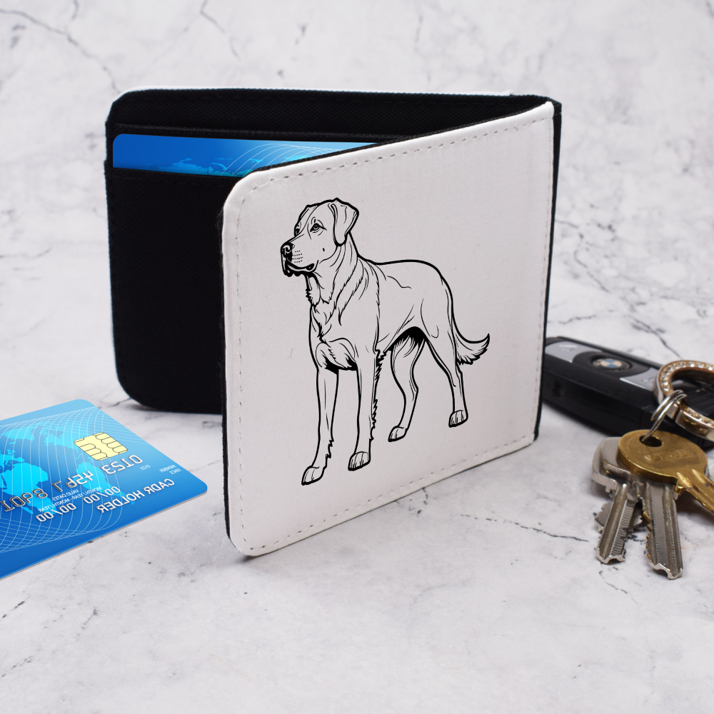 Dog Slim Folding Wallet