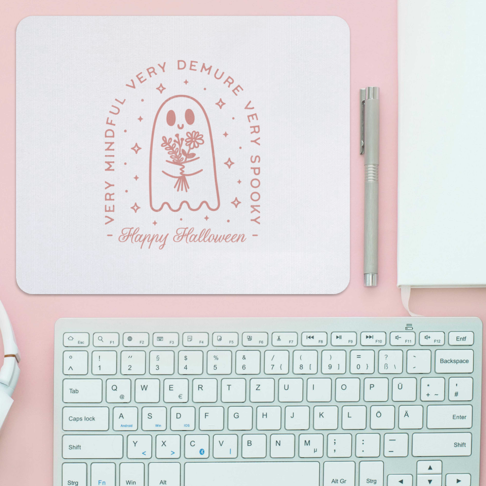 Cute Ghost Mouse Mat