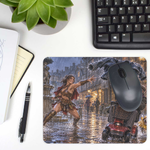 Helping Out Mouse Mat