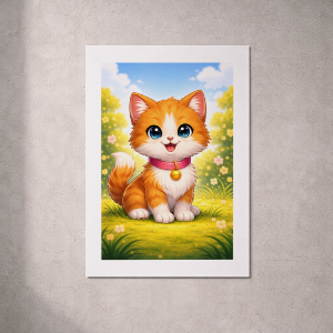 cat Lustre Art Print