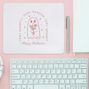 Cute Ghost Mouse Mat