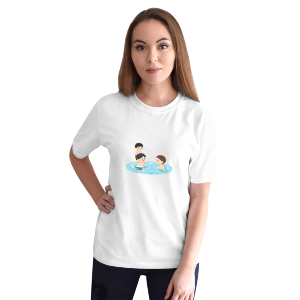 Boys Going Swimming Unisex Softstyle T-Shirt